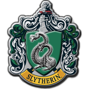 of Slytherin House Family Crest