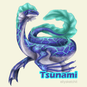 Tsunami Family Crest