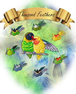 Thousand Feathers Family Crest