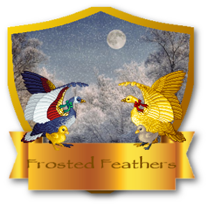 Frosted Feathers Family Crest