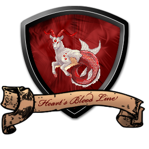 Hearts Blood Family Crest
