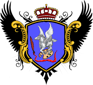 Painted Pinto Family Crest