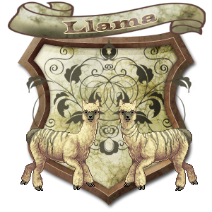 Llama Family Crest