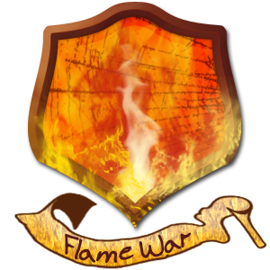 Flame War Family Crest