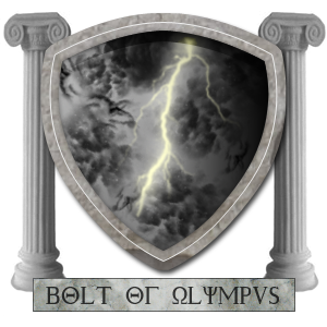 Bolt Of Olympus Family Crest