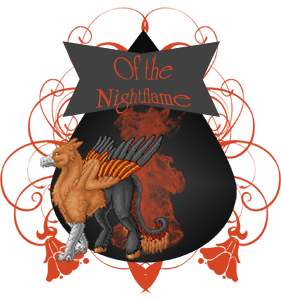 Of the Nightflame Family Crest