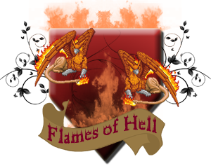 Flames of Hell Family Crest